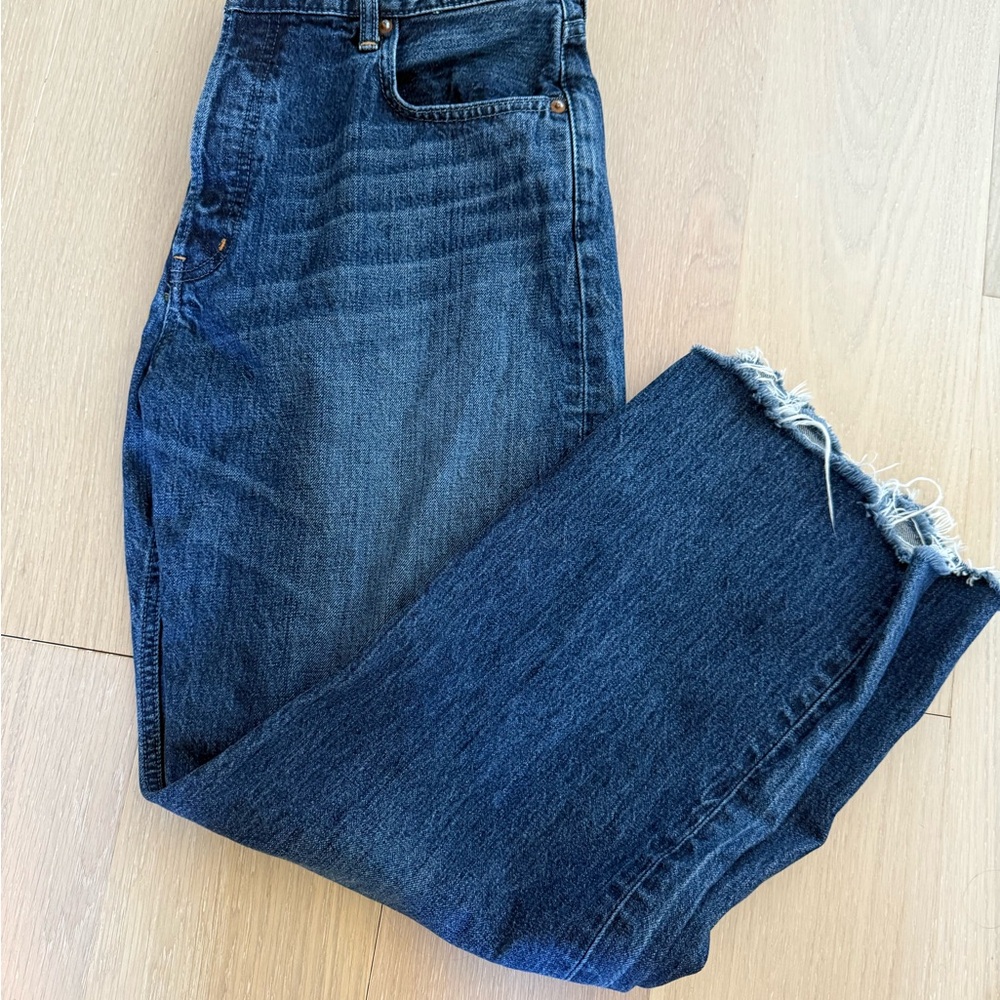 Moussy Women's Boyfriend Jeans in Dark Blue